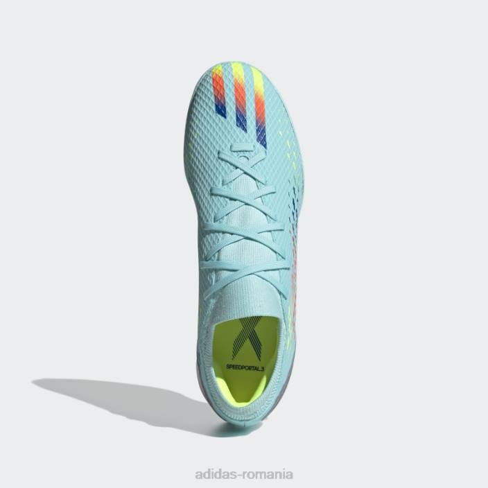 Adidas x speedportal.3 pantofi indoor aqua unisex aqua/albastru/galben 2JBN5929