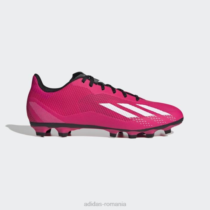 Adidas x speedportal.4 cizme de teren flexibile roz unisex roz/alb/negru 2JBN296