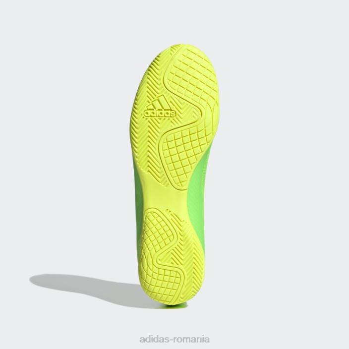 Adidas x speedportal.4 cizme indoor verde adidas unisex verde/negru/galben 2JBN12930