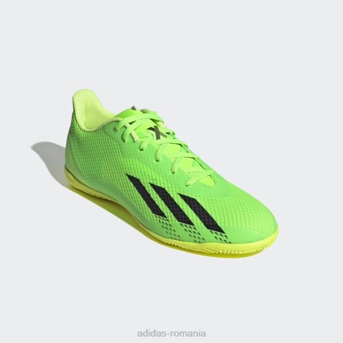 Adidas x speedportal.4 cizme indoor verde adidas unisex verde/negru/galben 2JBN12930