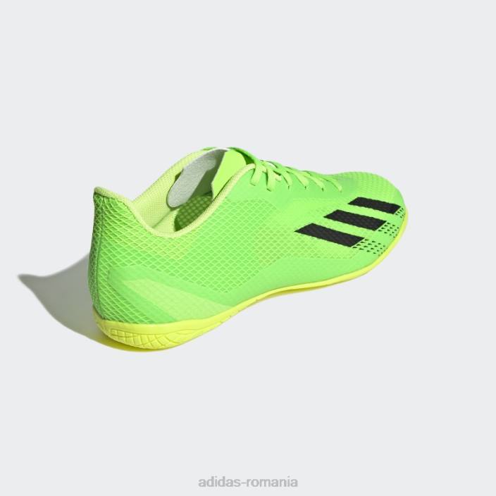 Adidas x speedportal.4 cizme indoor verde adidas unisex verde/negru/galben 2JBN12930