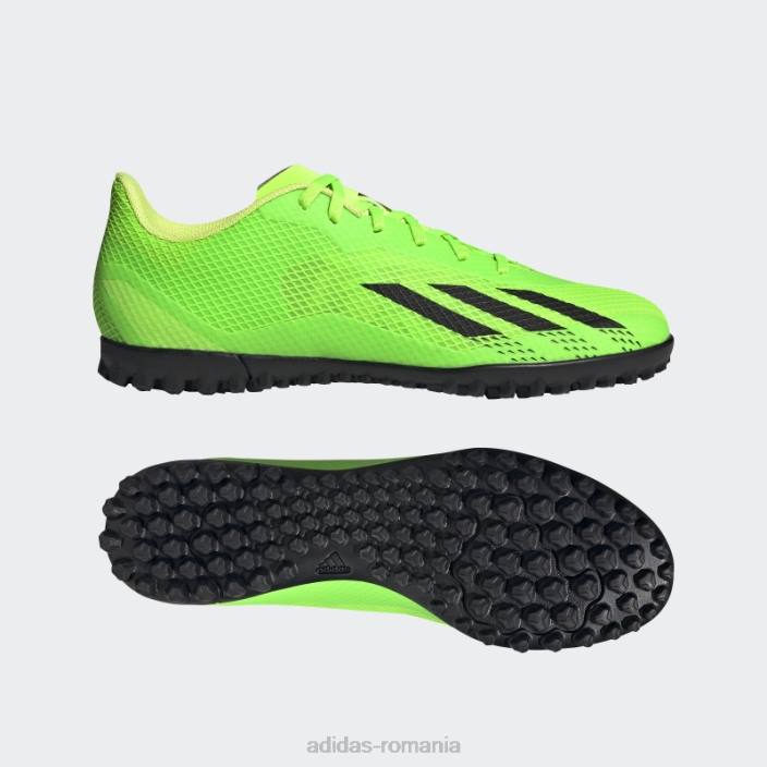 Adidas x speedportal.4 pantofi gazon verde adidas unisex verde/negru/galben 2JBN4458
