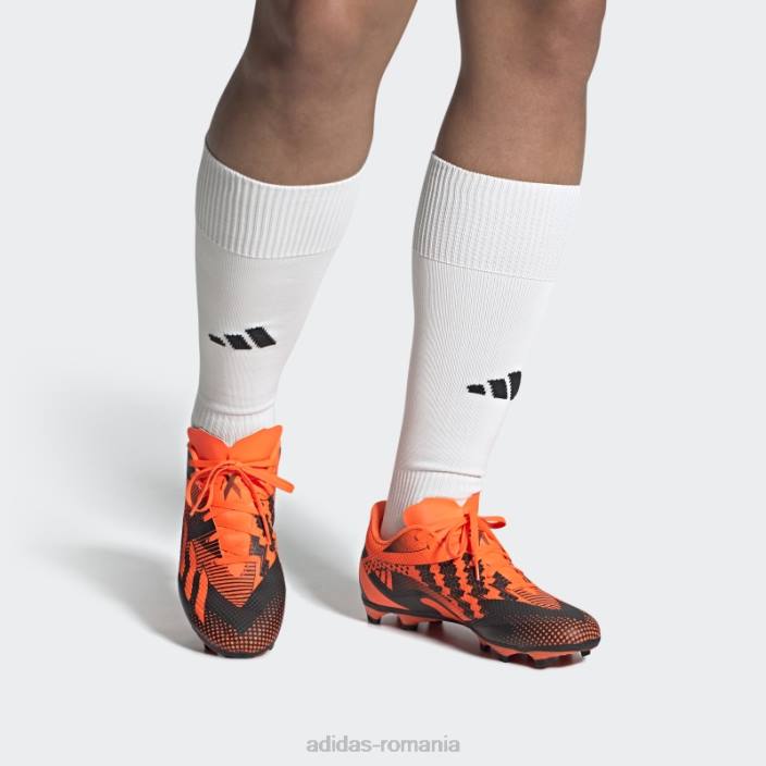 Adidas x speedportal messi.4 crape flexibile de sol portocaliu unisex portocaliu/negru 2JBN4274