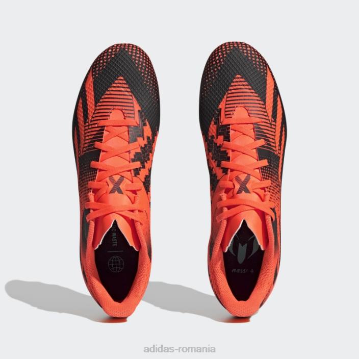 Adidas x speedportal messi.4 crape flexibile de sol portocaliu unisex portocaliu/negru 2JBN4274