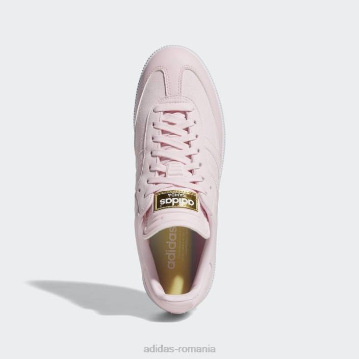 Adidas Ediție specială samba pantofi de golf fără vârfuri roz unisex roz/alb 2JBN4825