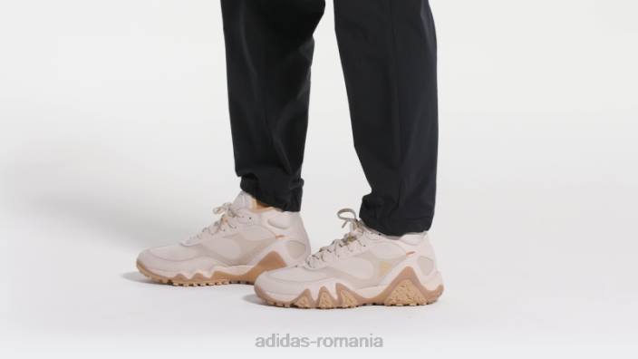 Adidas pantofi de golf adicross hi boost din aluminiu unisex aluminiu/bej/portocaliu 2JBN4264