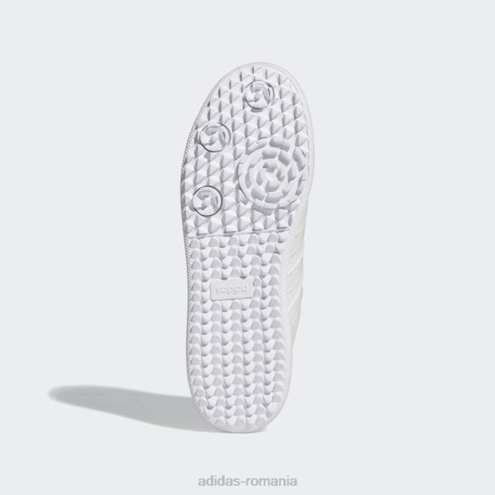 Adidas pantofi de golf samba, ediție specială albă, fără vârfuri unisex alb 2JBN4511