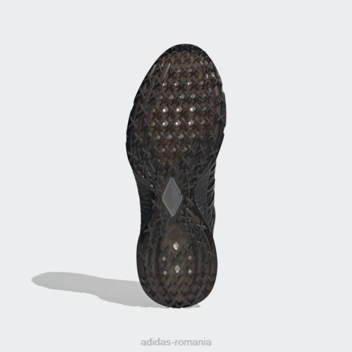 Adidas pantofi de golf tour360 xt-sl 2.0 fără vârfuri negri unisex negru/fier metalic 2JBN12692