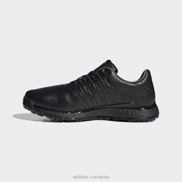Adidas pantofi de golf tour360 xt-sl 2.0 fără vârfuri negri unisex negru/fier metalic 2JBN12692