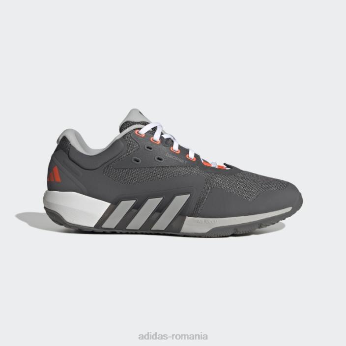 Adidas pantofi antrenori dropset gri unisex gri/alb 2JBN12812
