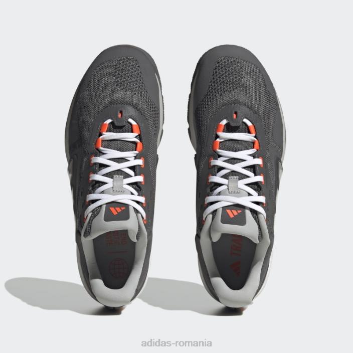 Adidas pantofi antrenori dropset gri unisex gri/alb 2JBN12812