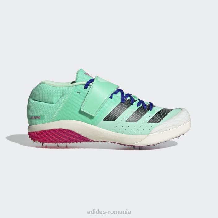Adidas pantofi adizero javelin mint unisex menta/negru/albastru 2JBN12781