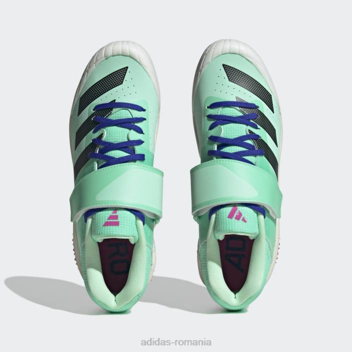 Adidas pantofi adizero javelin mint unisex menta/negru/albastru 2JBN12781