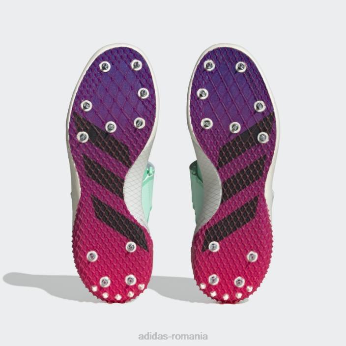 Adidas pantofi adizero javelin mint unisex menta/negru/albastru 2JBN12781