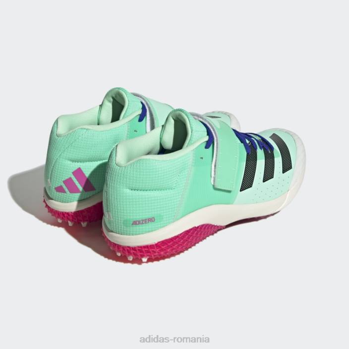 Adidas pantofi adizero javelin mint unisex menta/negru/albastru 2JBN12781