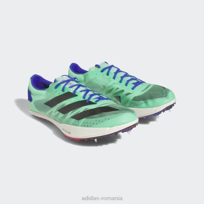 Adidas pantofi ambition adizero mint unisex menta/negru/albastru 2JBN12721