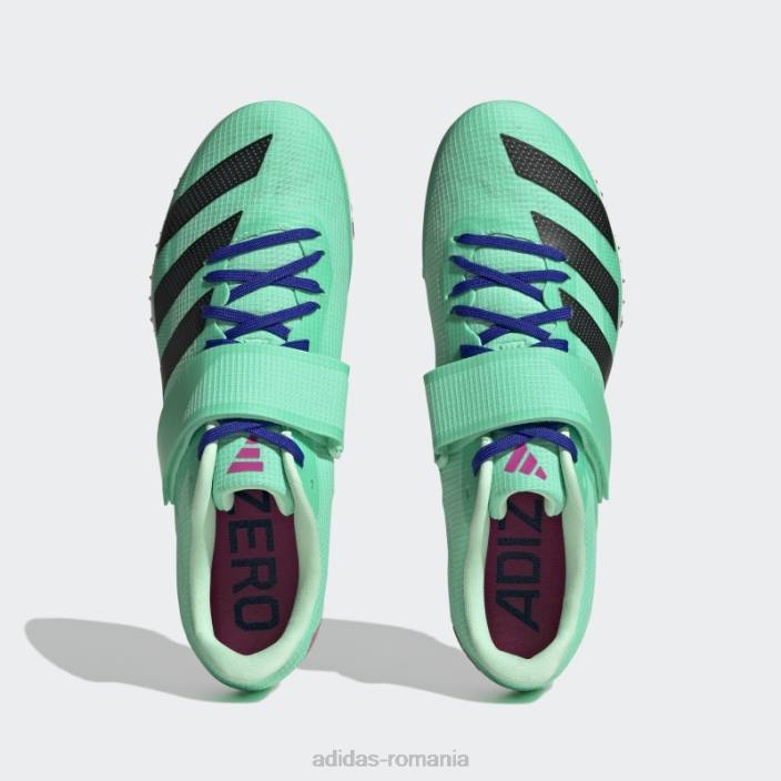 Adidas pantofi de saritura in inaltime adizero menta unisex menta/negru/albastru 2JBN13057