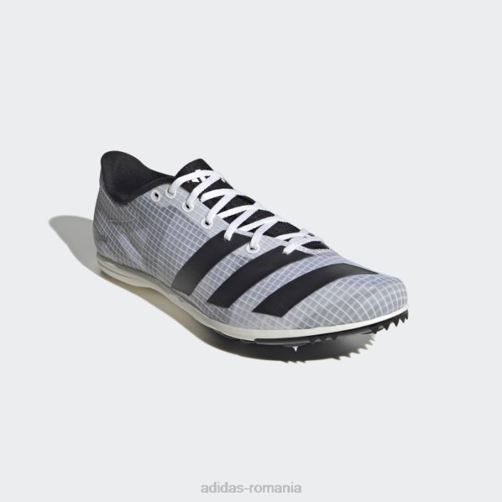 Adidas pantofi distancestar alb adidas unisex alb/metalic/negru 2JBN12720