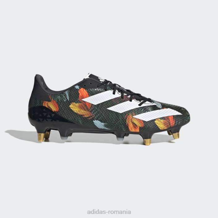 Adidas ghete negre rugby adizero rs7 pentru teren moale adidas unisex negru/alb/auriu metalic 2JBN12417