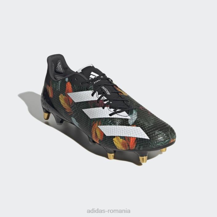 Adidas ghete negre rugby adizero rs7 pentru teren moale adidas unisex negru/alb/auriu metalic 2JBN12417