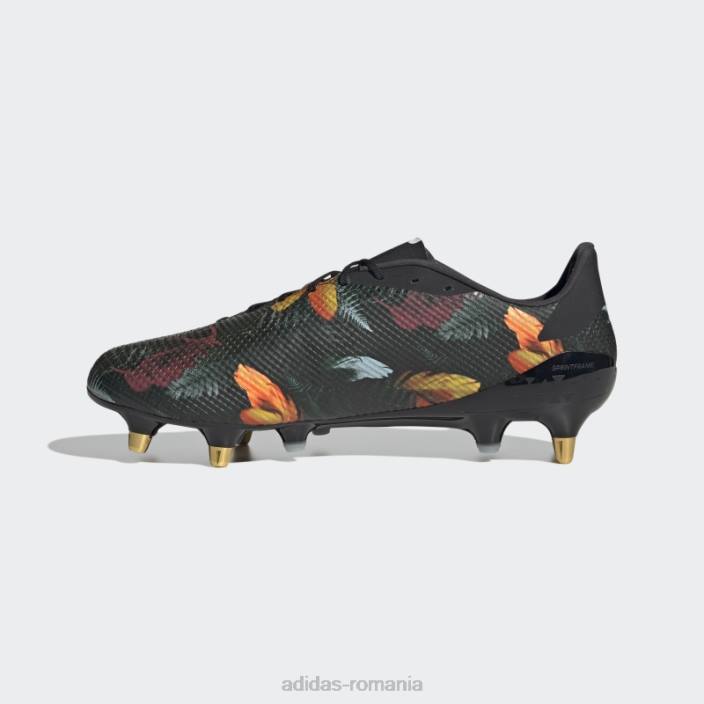 Adidas ghete negre rugby adizero rs7 pentru teren moale adidas unisex negru/alb/auriu metalic 2JBN12417