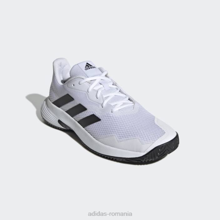 Adidas Courtjam control pantofi de tenis negri unisex alb negru 2JBN12954