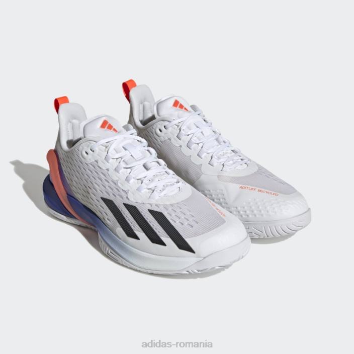Adidas adizero cybersonic men white unisex alb/negru/rosu 2JBN12470