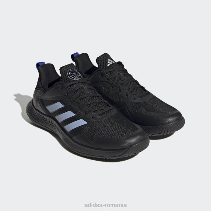 Adidas pantofi de tenis de viteză sfidătoare negri adidas unisex zori negru/albastru/fucsia 2JBN12396