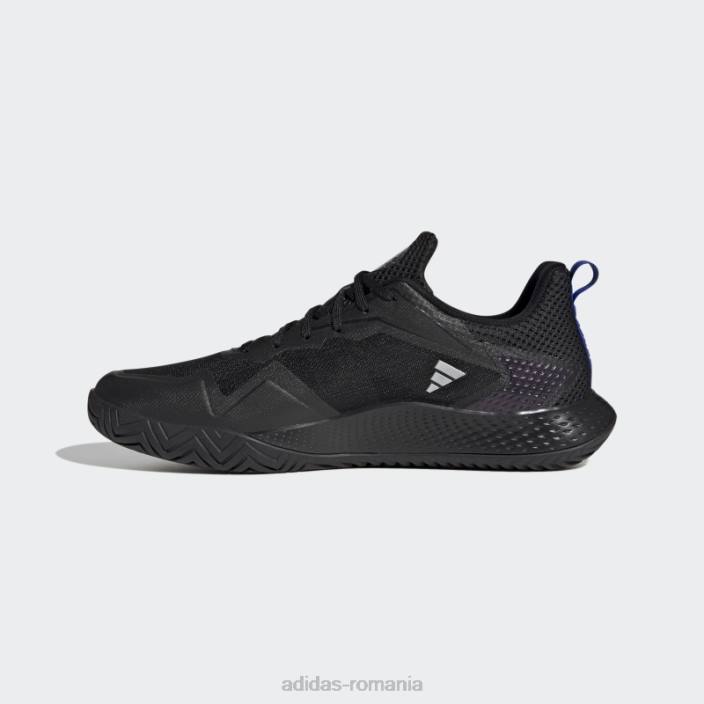 Adidas pantofi de tenis de viteză sfidătoare negri adidas unisex zori negru/albastru/fucsia 2JBN12396