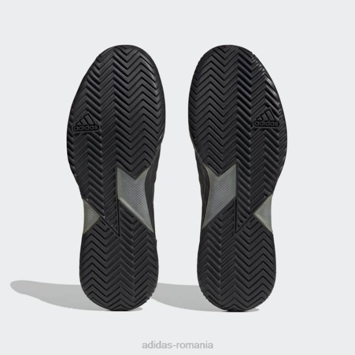 Adidas pantofi tenis gri adizero ubersonic 4 adidas unisex gri/albastru zori/negru 2JBN12471
