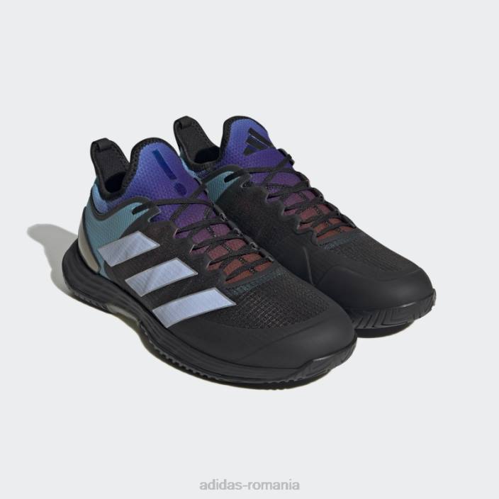 Adidas pantofi tenis gri adizero ubersonic 4 adidas unisex gri/albastru zori/negru 2JBN12471