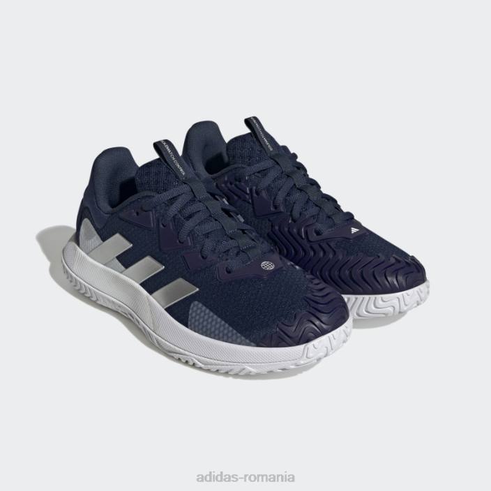 Adidas pantofi tenis solematch control bleumarin unisex bleumarin/argintiu/alb 2JBN12548