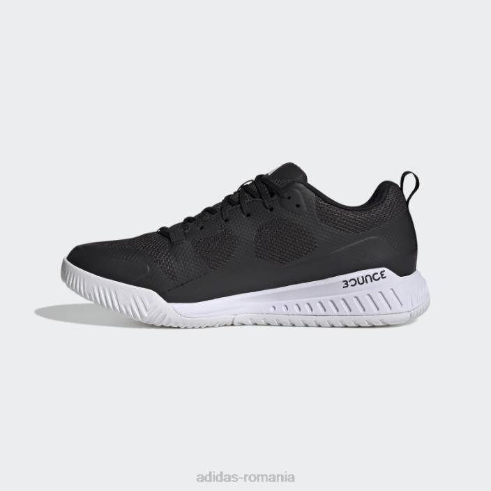 Adidas pantofi adidas negri court team bounce 2.0 unisex alb negru 2JBN12549