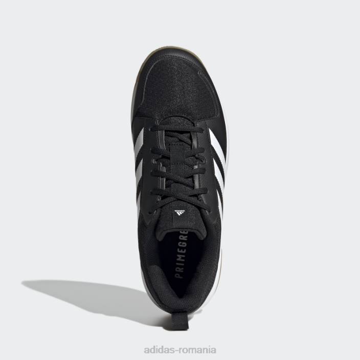 Adidas pantofi adidas negru ligra 7 indoor unisex alb negru 2JBN12531