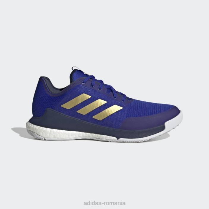 Adidas pantofi crazyflight albastru adidas unisex albastru/auriu mat/albastru marin 2JBN13056