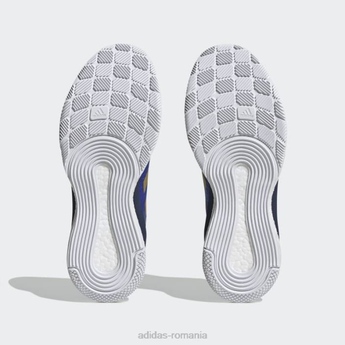 Adidas pantofi crazyflight albastru adidas unisex albastru/auriu mat/albastru marin 2JBN13056
