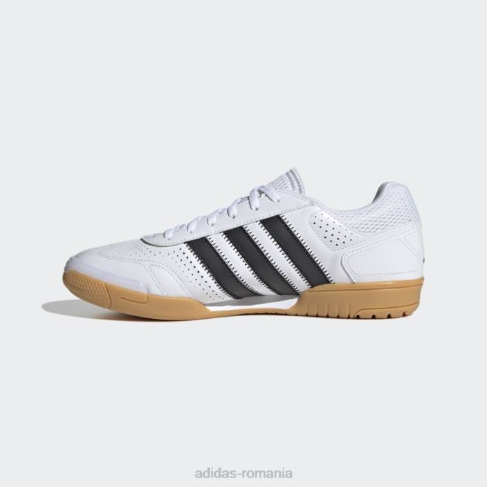 Adidas pantofi de handbal albi spezial light unisex alb negru 2JBN12430